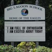 I am full of enthusiasm. I am excited about today.